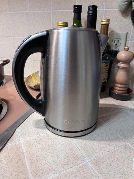 Loan tea kettles for Tuesday