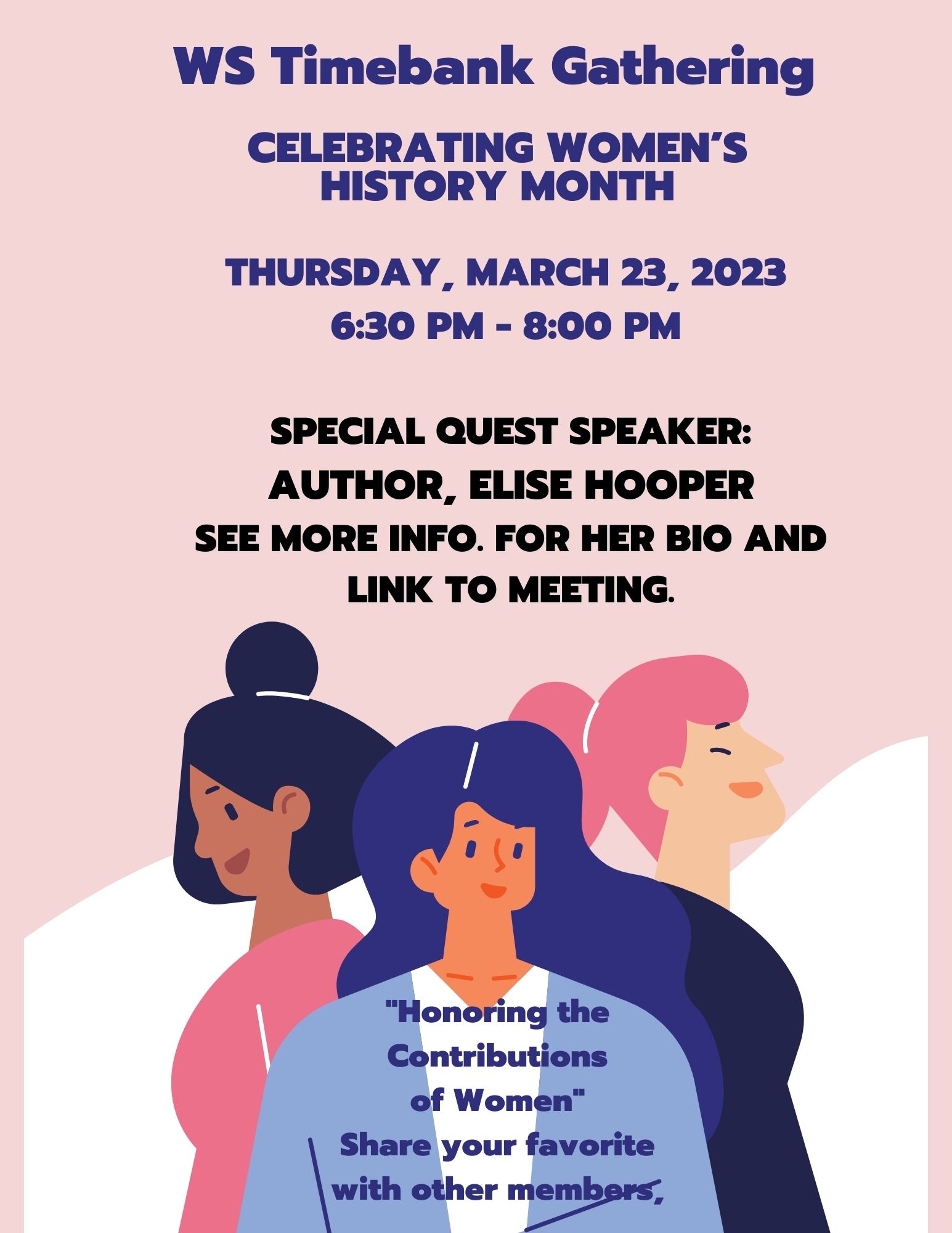 flyer for gathering (text is also in the event)